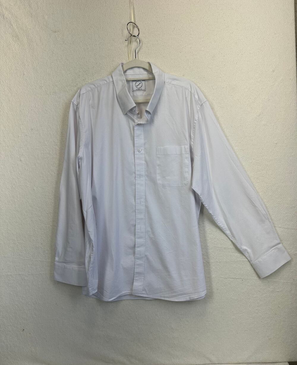 Bespoke Classic Fit Men's Button-Down Dress Shirt SZ XXL 18 18.5 34/35